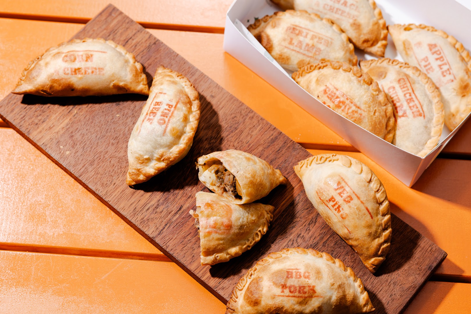 Pinos Empanadas: appetizing, high-quality food photography