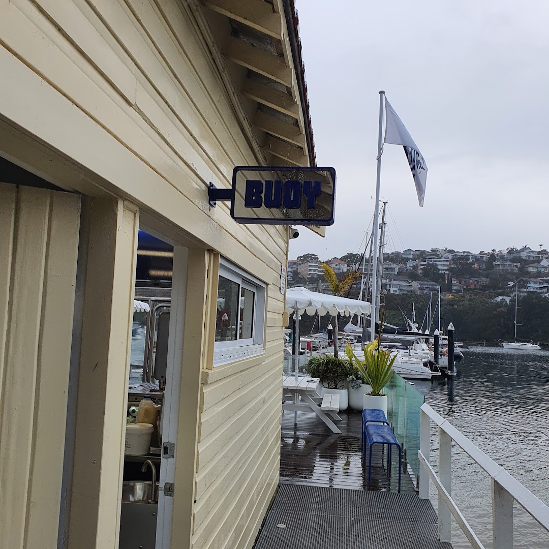Buoy Kiosk: clear exterior shot of venue