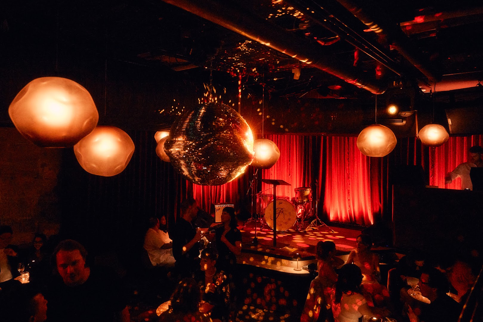Razz Room: vibrant bar atmosphere well