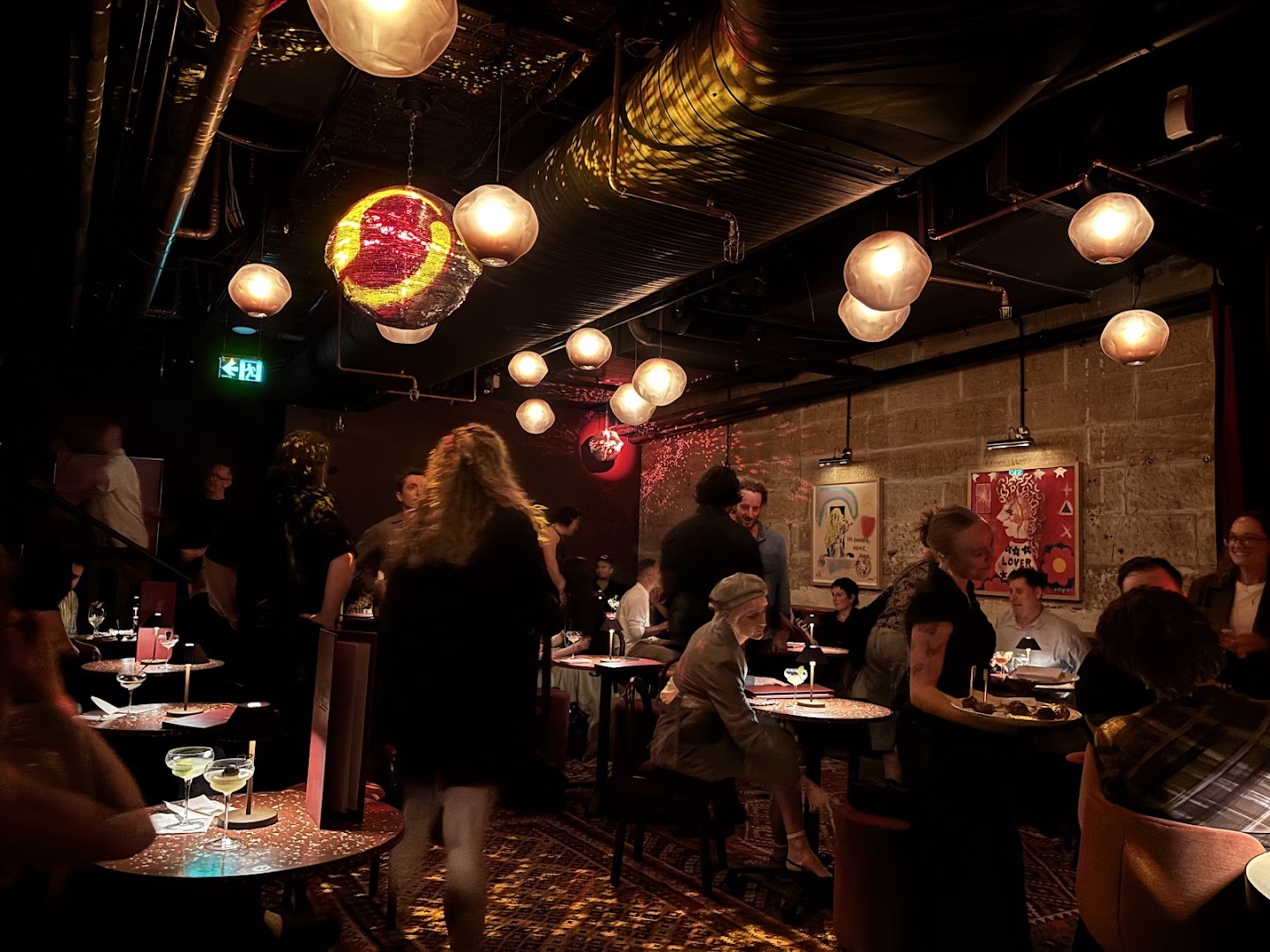 Razz Room: vibrant bar atmosphere well