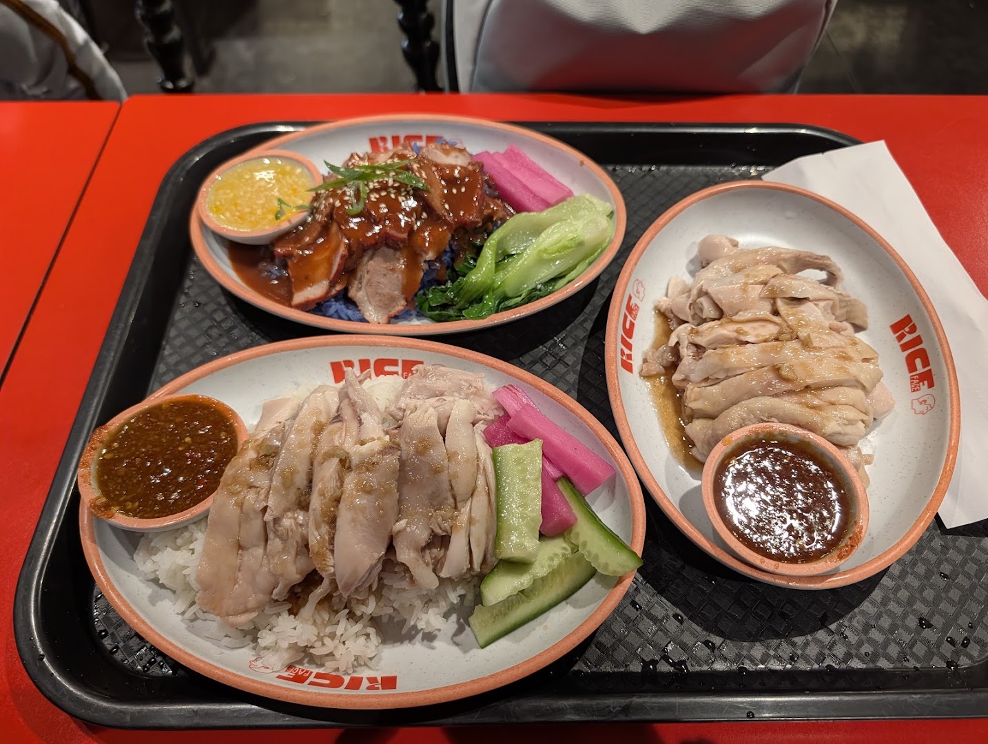 Riceface: appetizing, clear photo of food