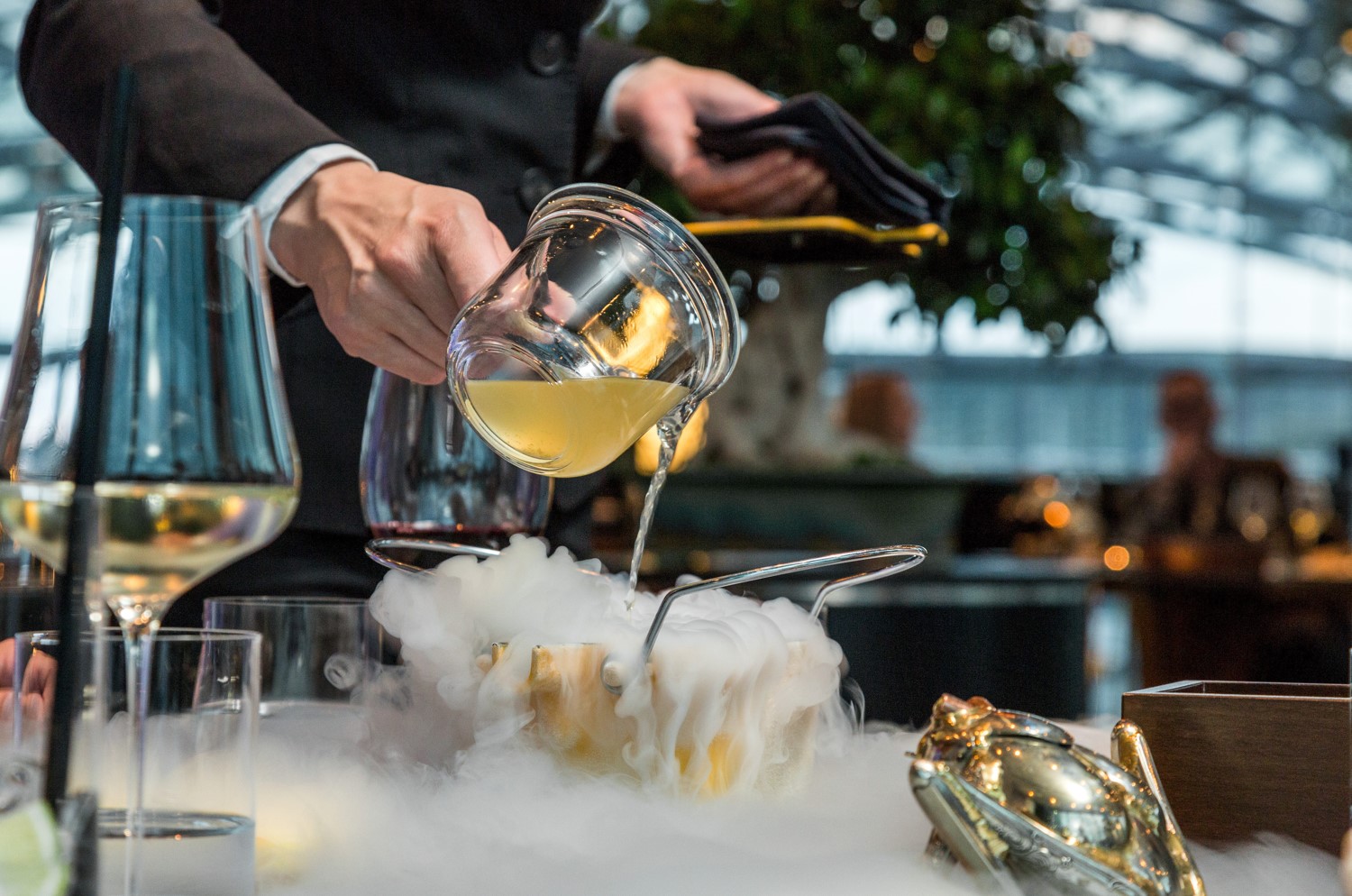 Ikarus: professional high-quality food service shot