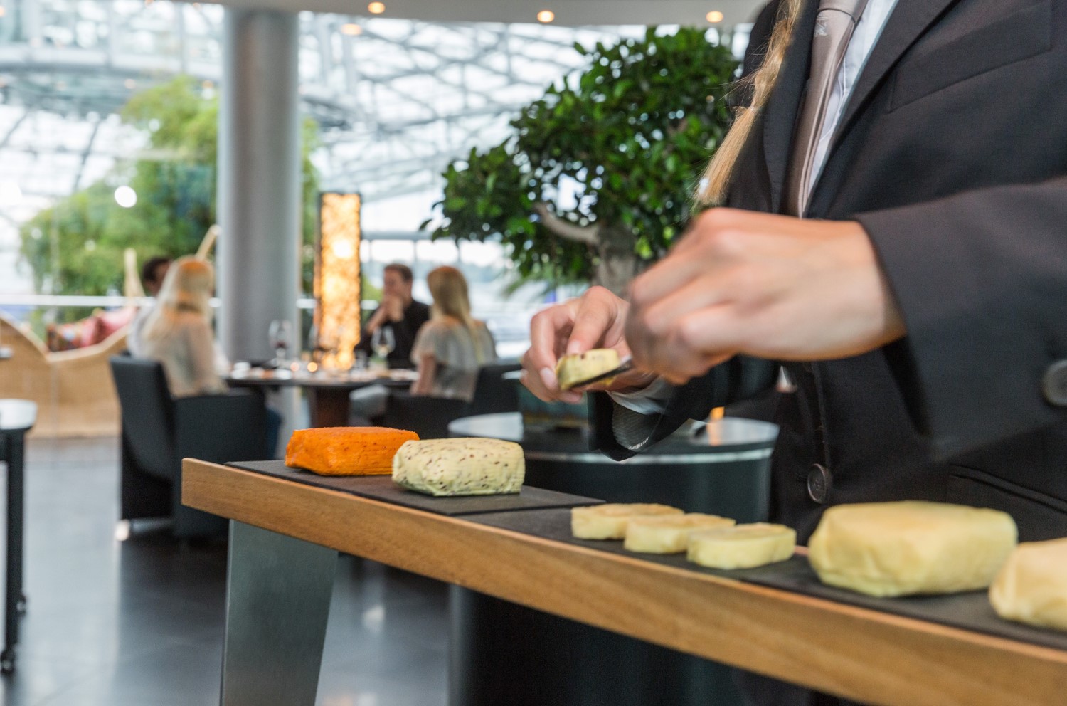Ikarus: professional photo of restaurant service