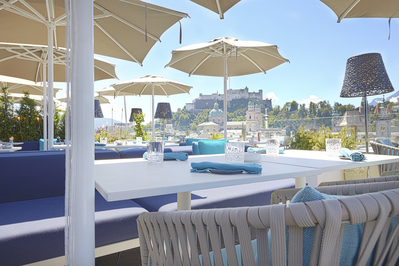 Seven Senses: beautiful terrace with scenic view