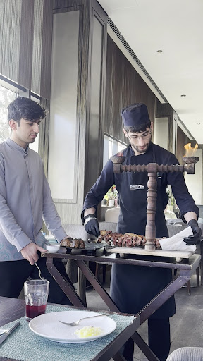 Sahil Bar & Restaurant: professional staff preparing food service