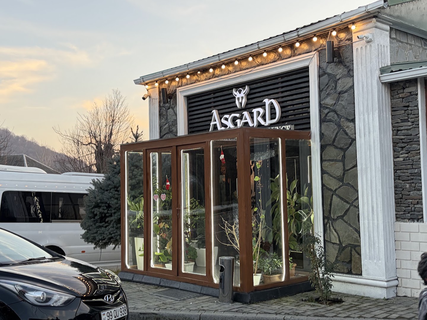 Asgard: clear exterior shot of venue
