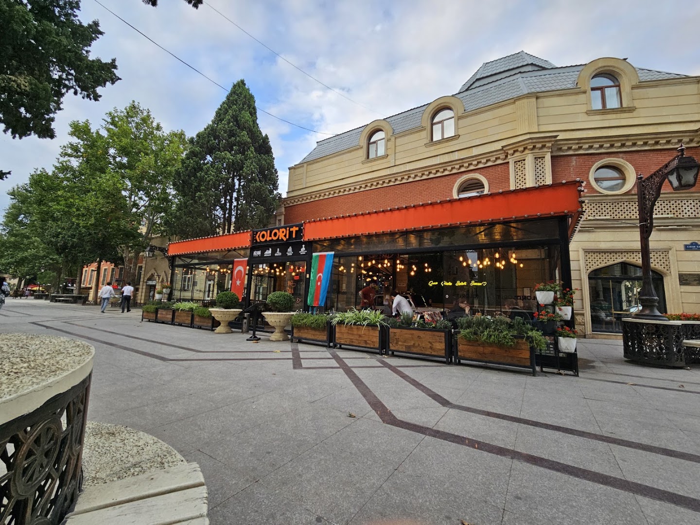 Kolorit Cafe and Dining: clear exterior shot of venue