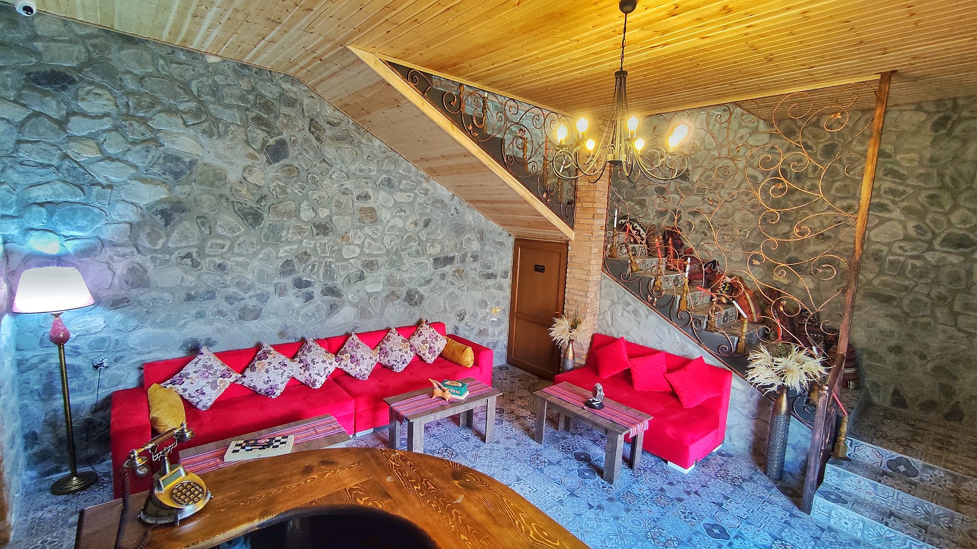 Old Town Sheki: attractive, well-lit interior atmosphere