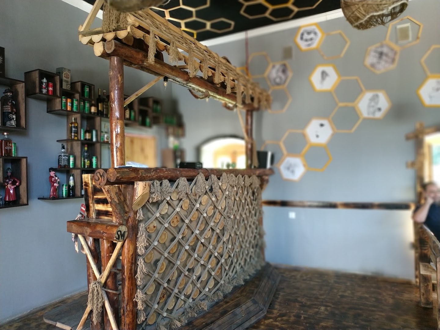 SM Beer Pub: clear view of bar interior