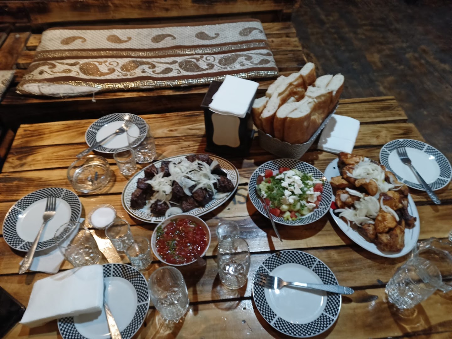 SM Beer Pub: appetizing food spread at venue