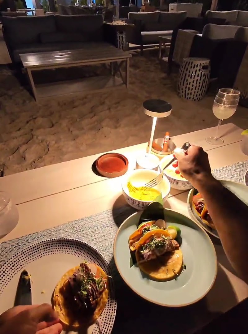 Bonito Beach Club: appealing atmosphere and food presentation