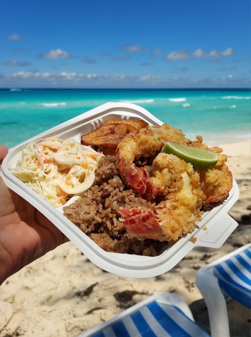 CJ's Deli: appetizing food photo at beach