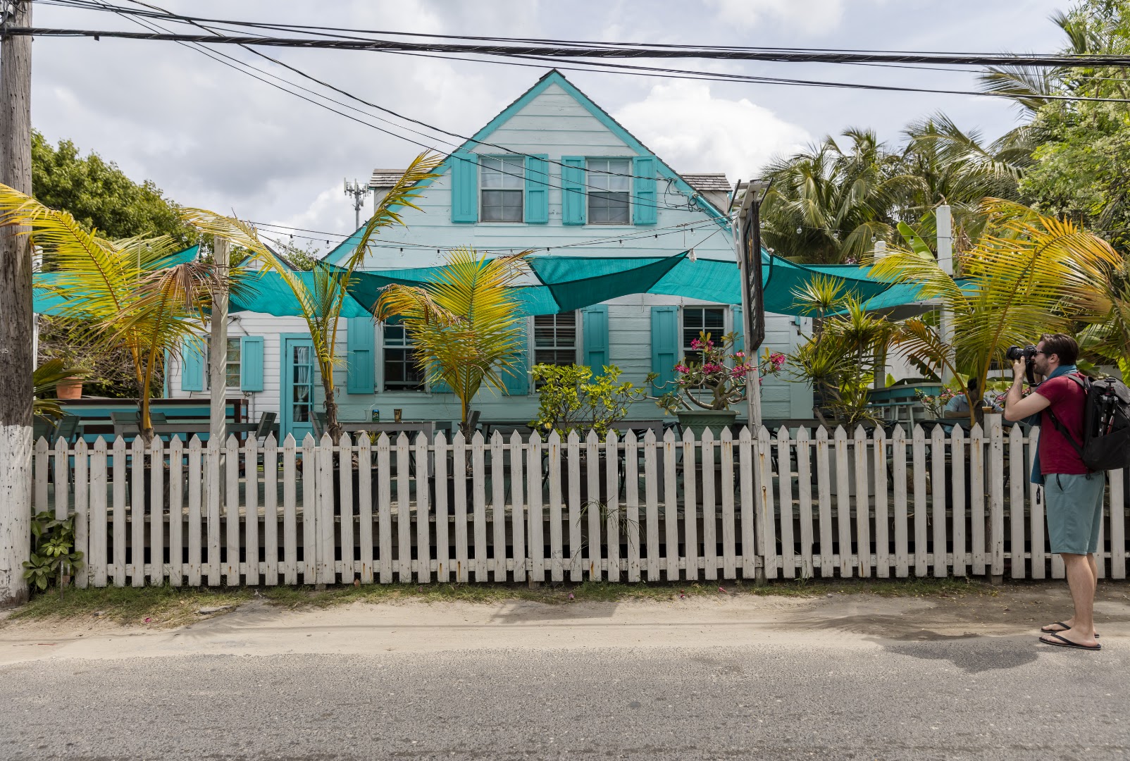 Bahamas Coffee Roasters: clear, professional exterior venue shot