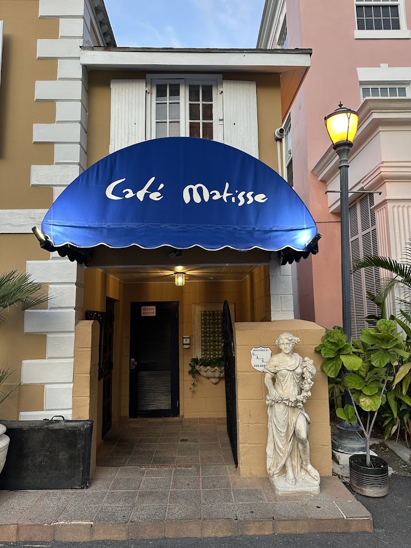Café Matisse: clear, inviting exterior restaurant photo