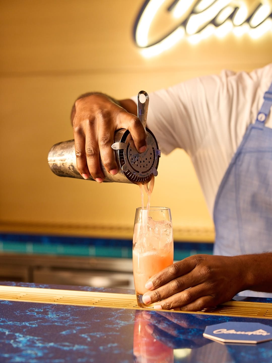 Claudio's Bahamas: professional high-quality cocktail preparation photo