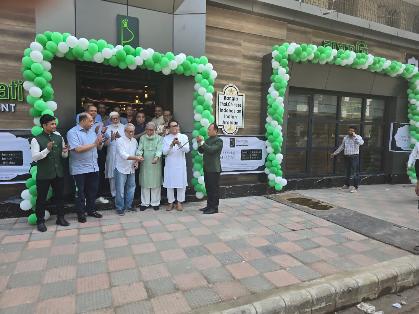 Basmati Restaurant: restaurant opening event