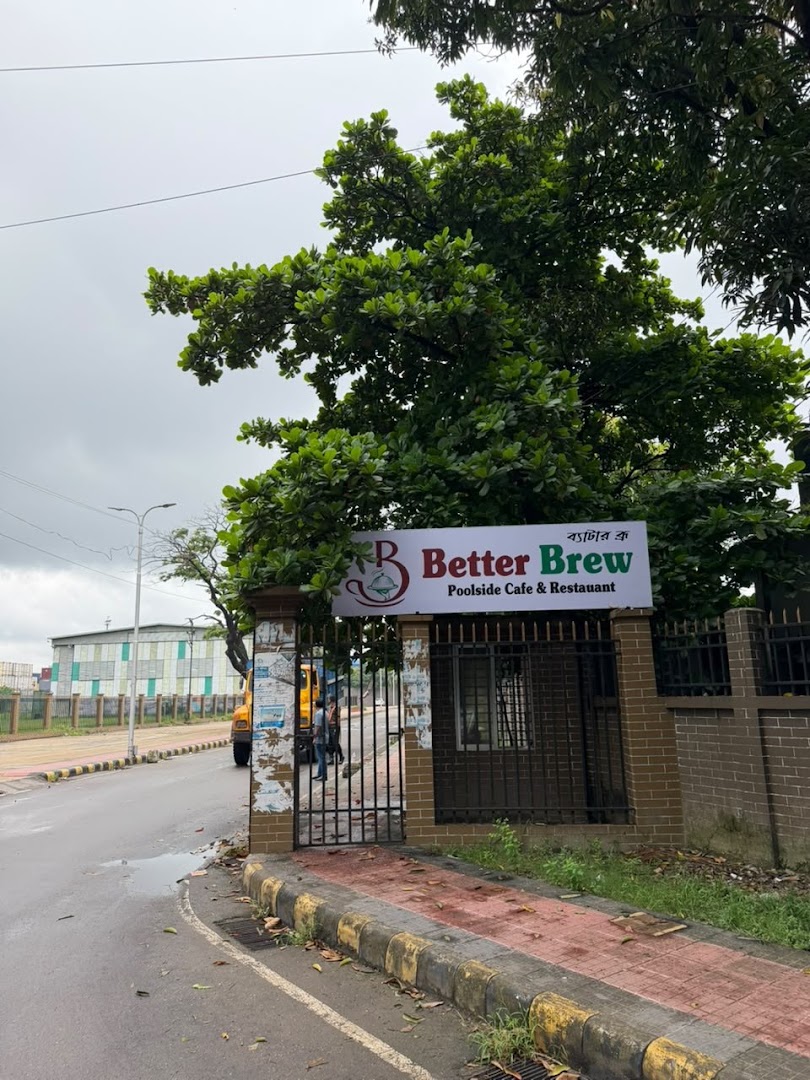Better Brew Restaurant: clear exterior signage of venue