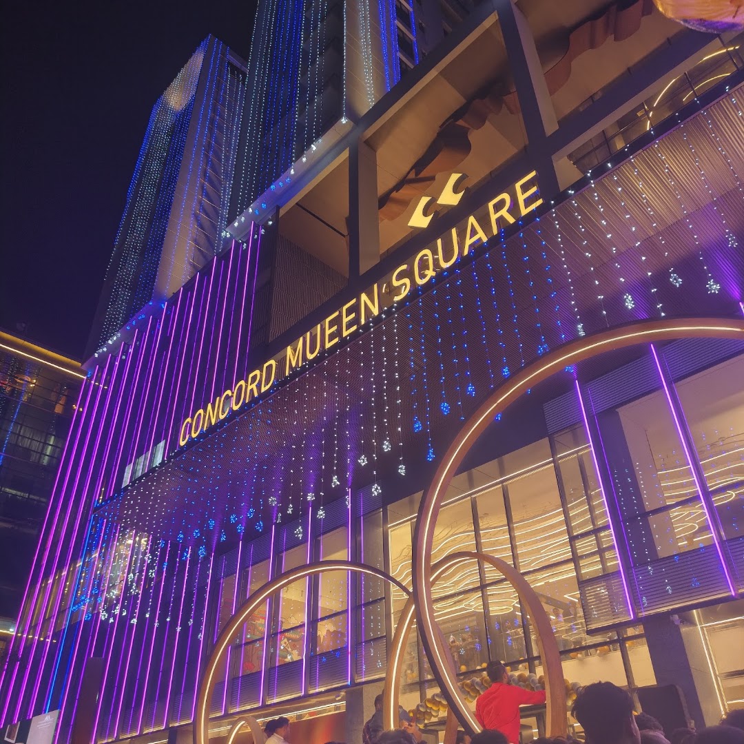 Concord Mueen Square Shopping Mall: high quality exterior night shot