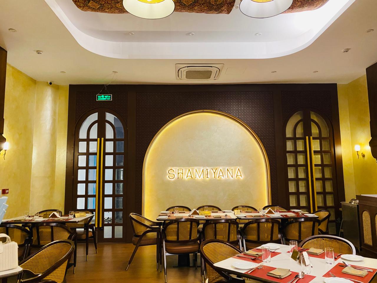 Shamiyana: professional interior shot of restaurant
