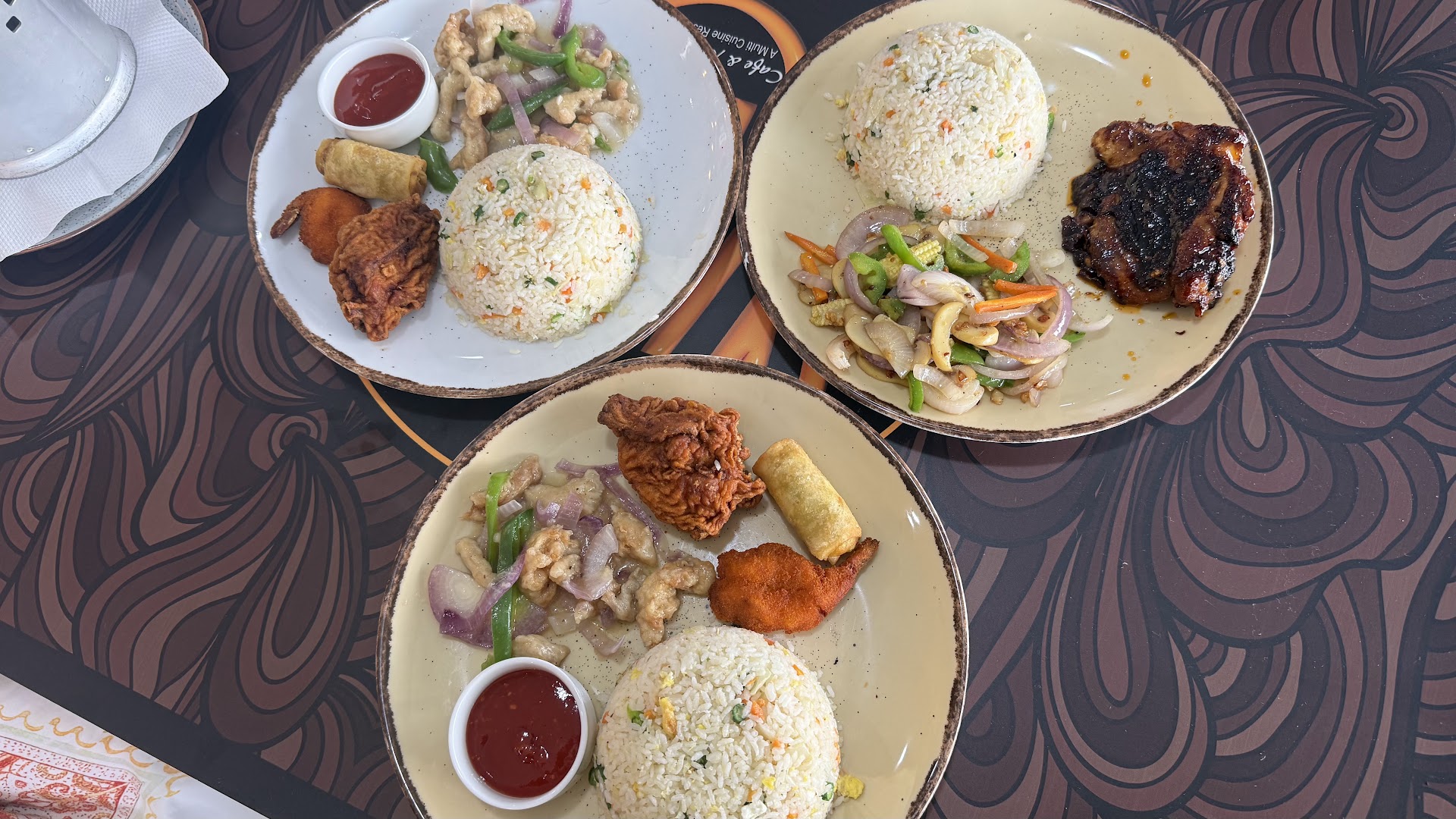 Wish Cafe & Restaurant: clear, appetizing food presentation