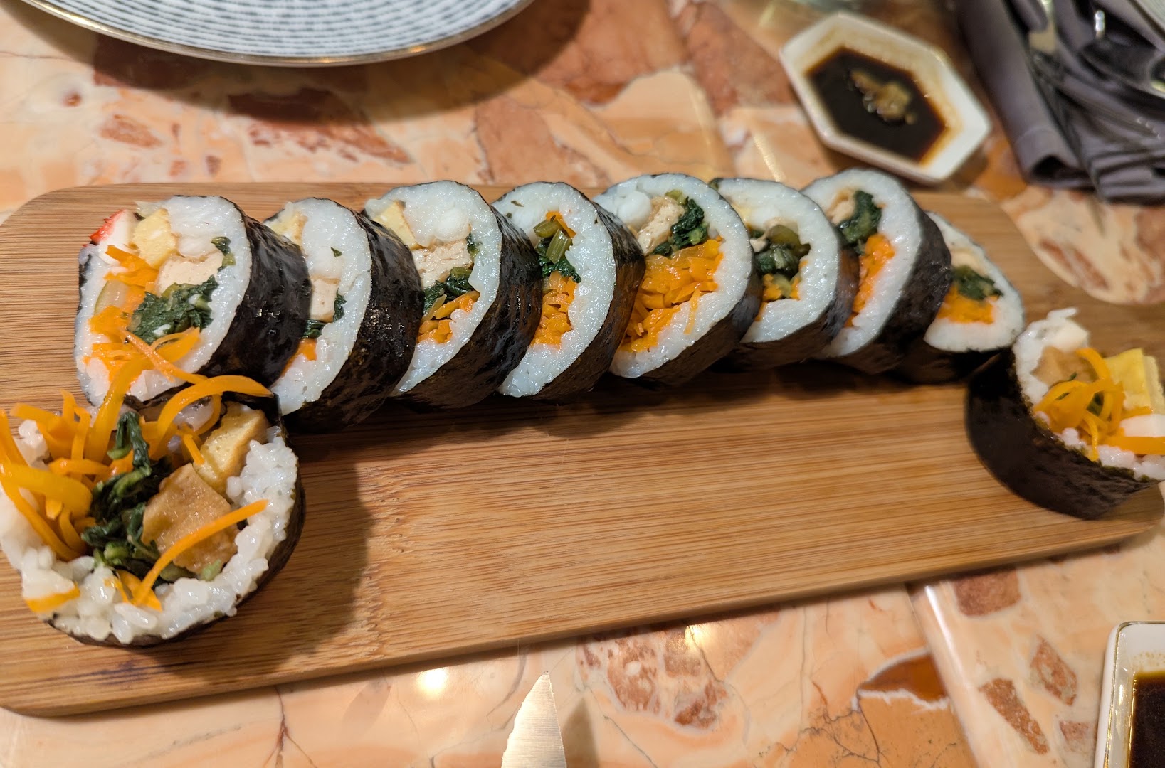 Moja Korean Fusion Restaurant: appetizing photo of restaurant food