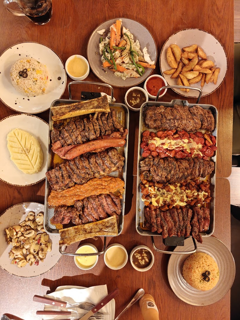 Texas Flame Steakhouse: appetizing high-quality food photography