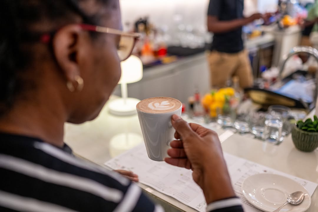 Cafe 195 Bistro Bar: inviting atmosphere with coffee