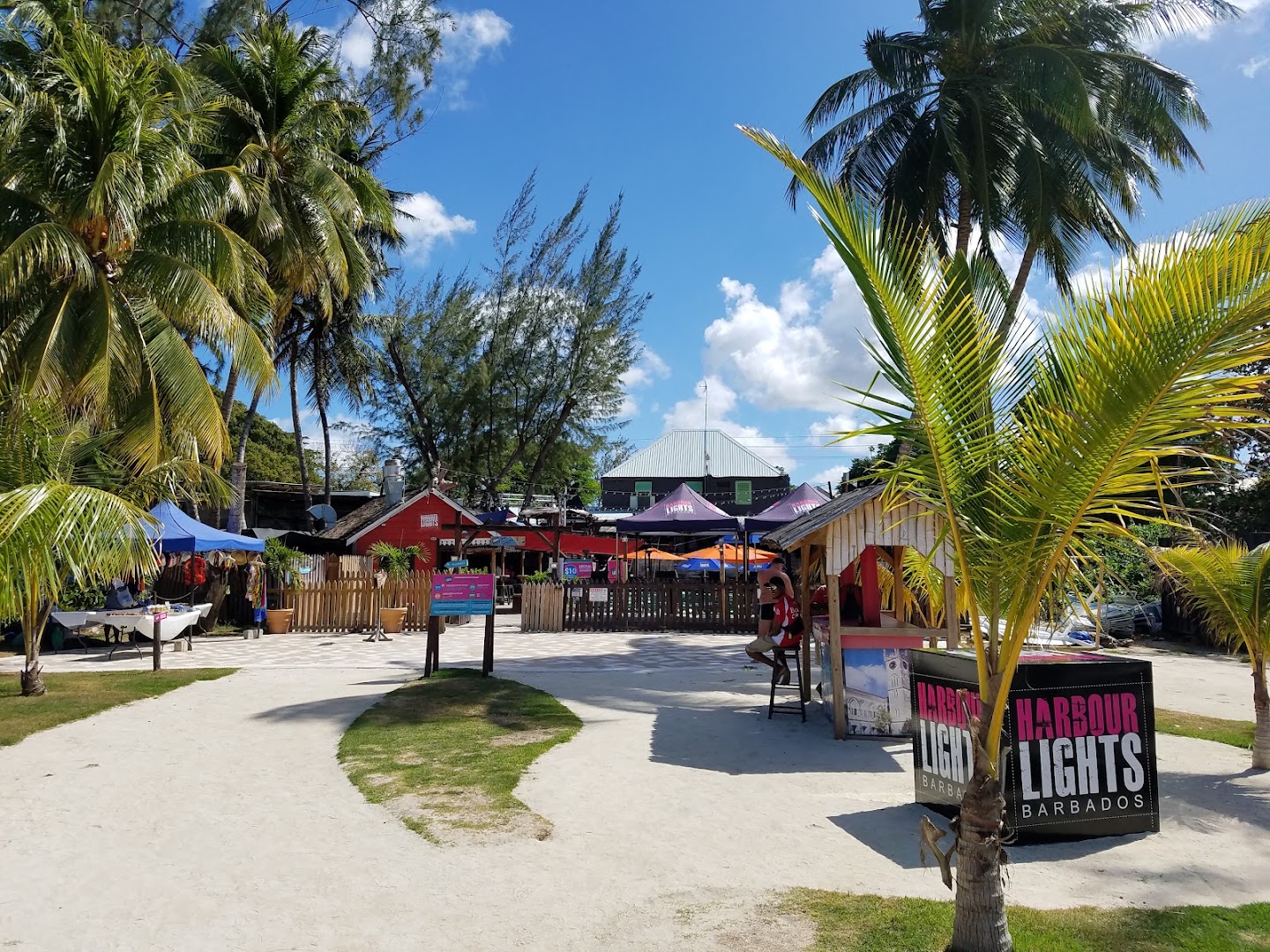 Harbour Lights Barbados: clear, inviting exterior venue shot