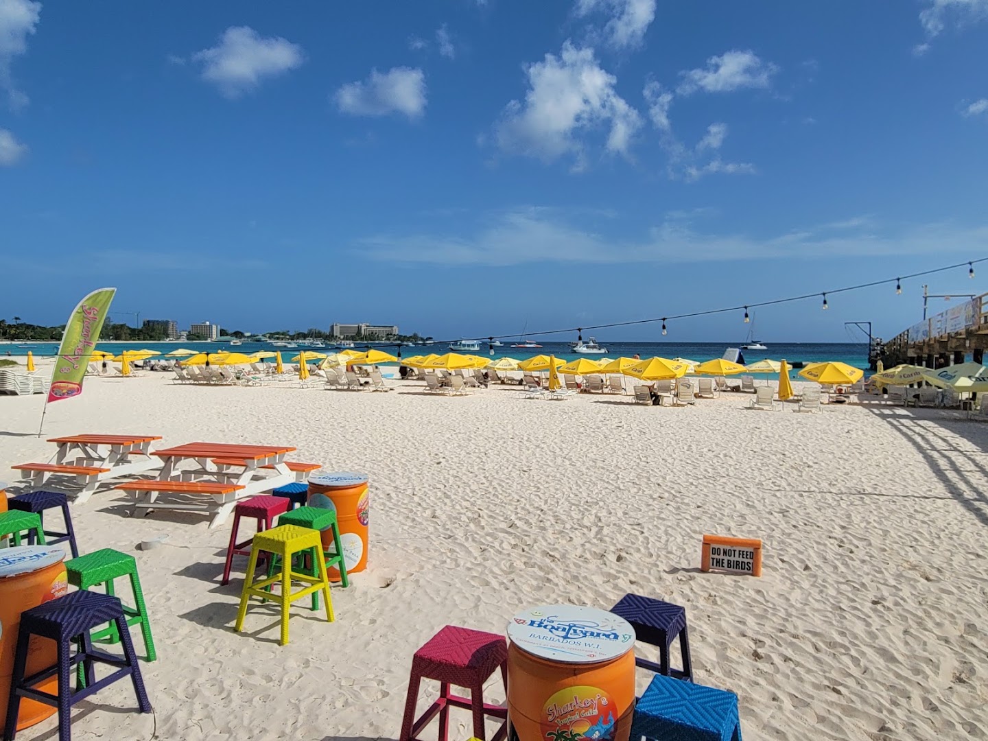 The Boatyard Beach Club: venue atmosphere and setting