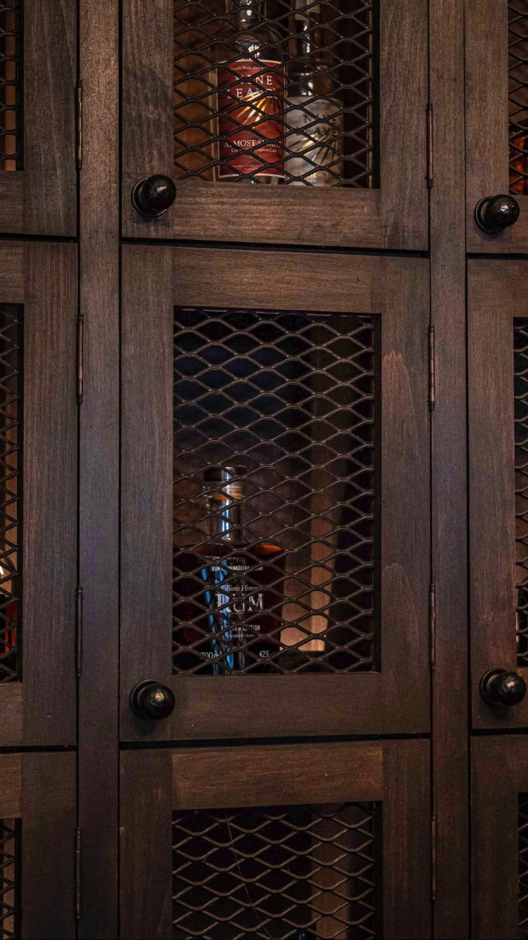 Rum Vault: atmospheric shot of rum collection