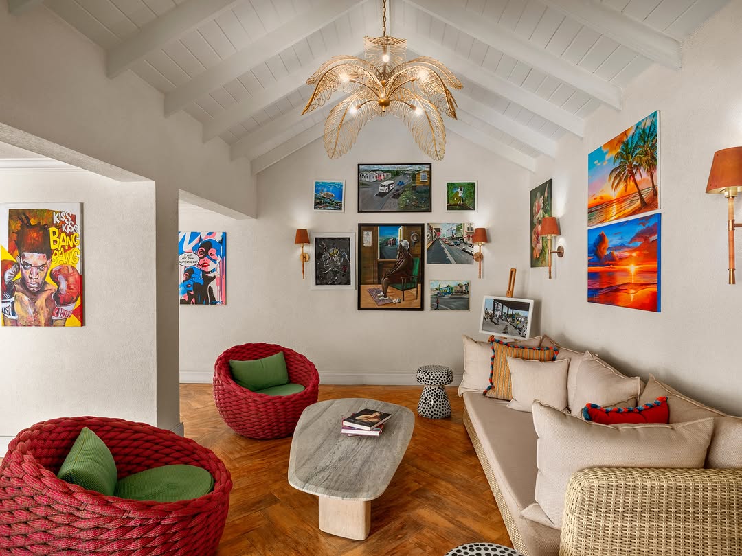 Treasure Beach Art Hotel: professional, inviting hotel interior shot