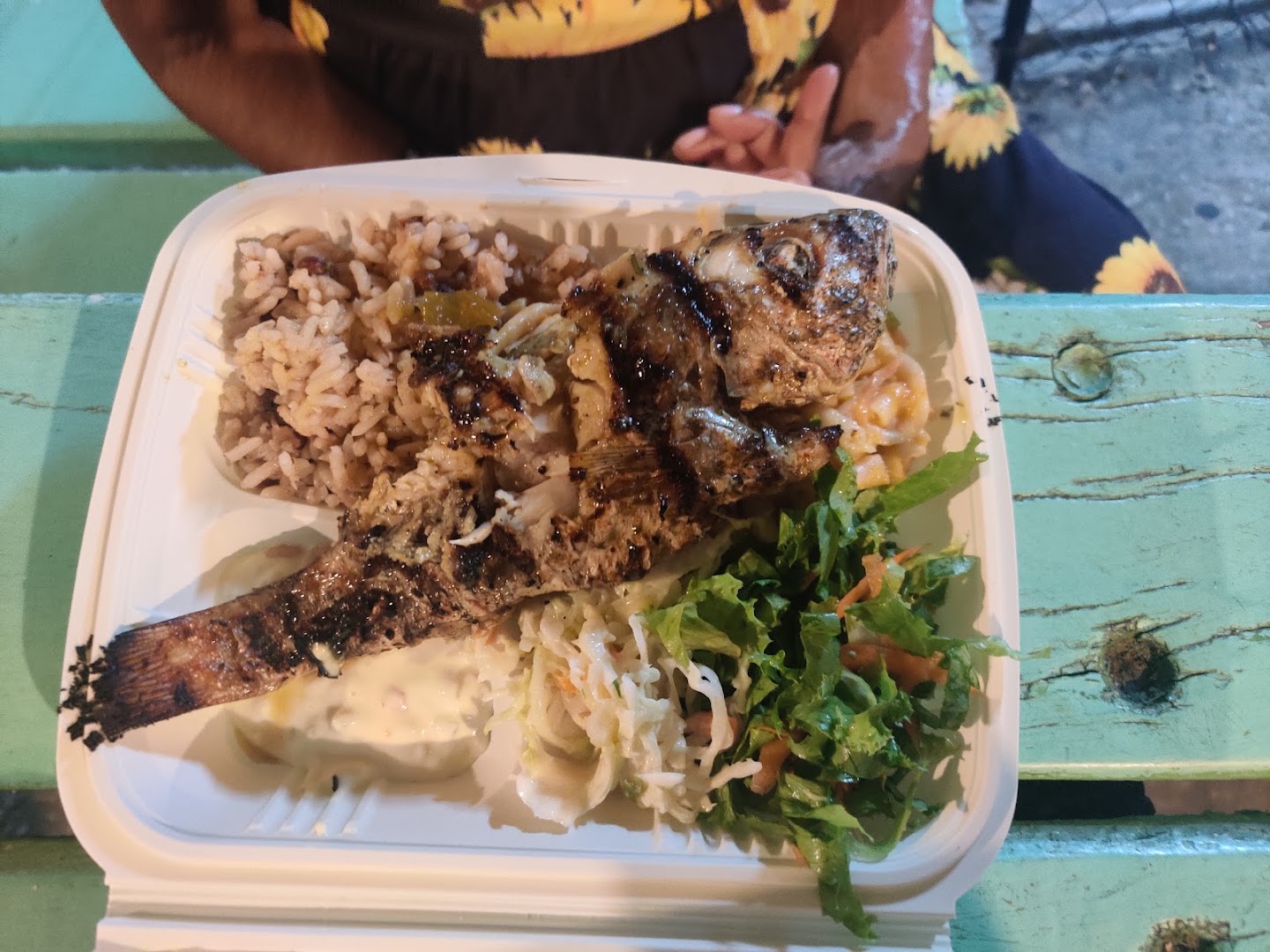 Uncle George's Fish Net Grill: appetizing photo of restaurant food