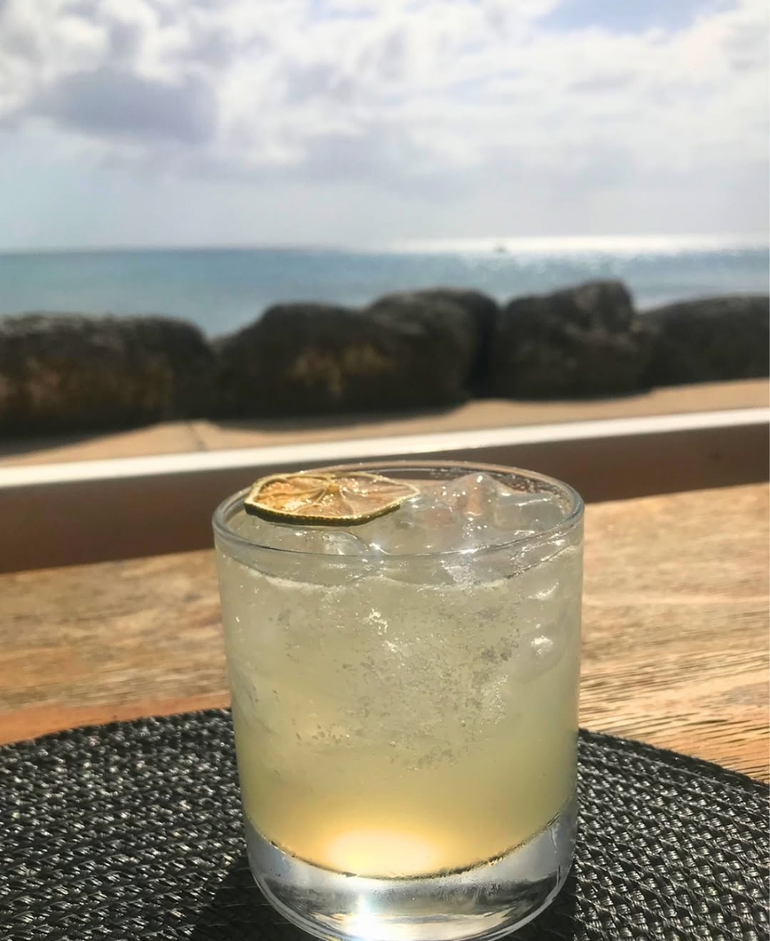 Coast Restaurant & Deli: appealing drink with ocean view