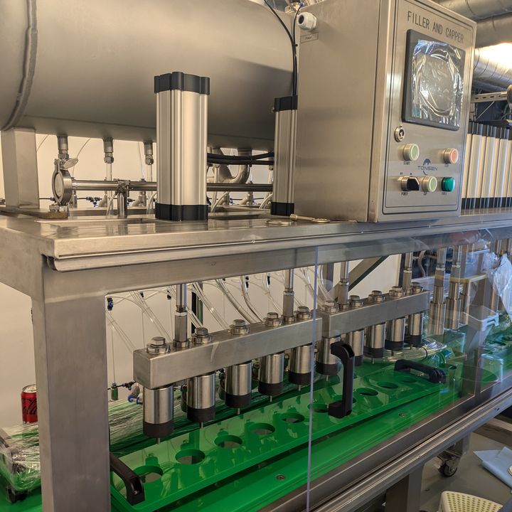 Stadsbrouwerij Woeste: brewery production equipment