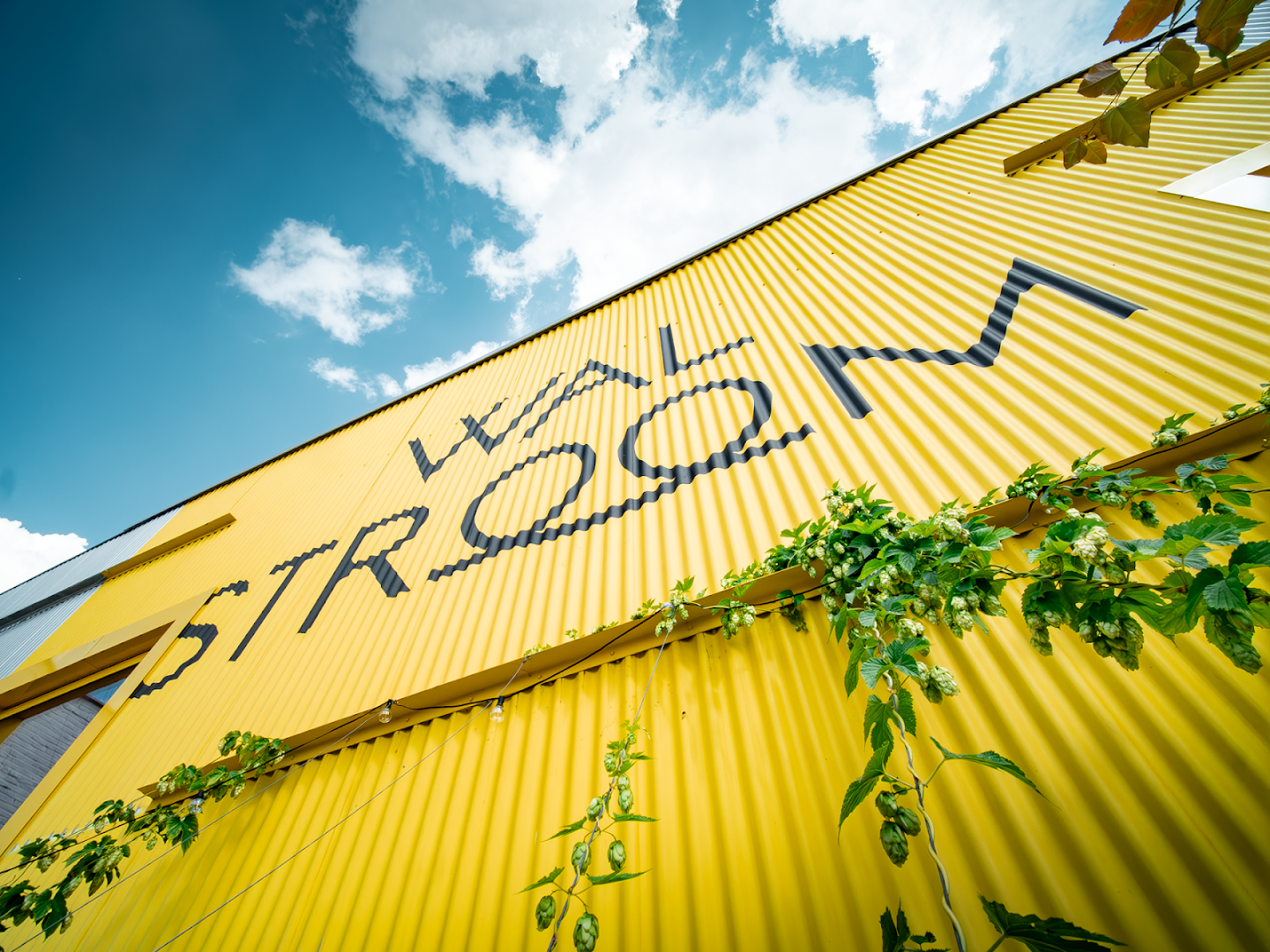 Walstroom: attractive exterior shot of venue