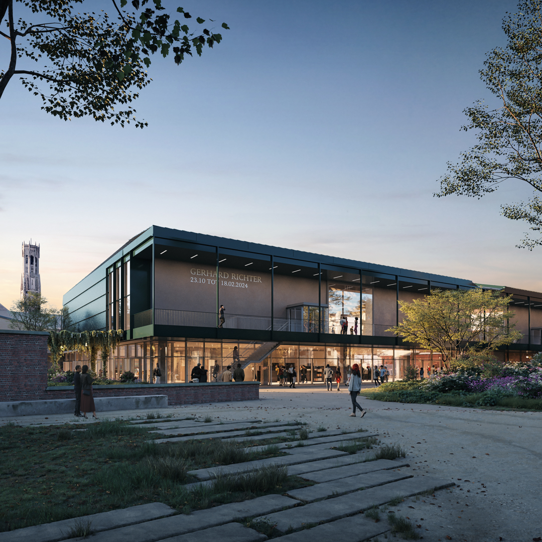 BRUSK: professional architectural rendering of venue