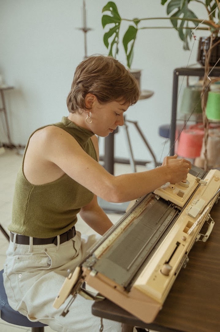 Janne Landuyt x Ida & Volta: professional photo showing craft process