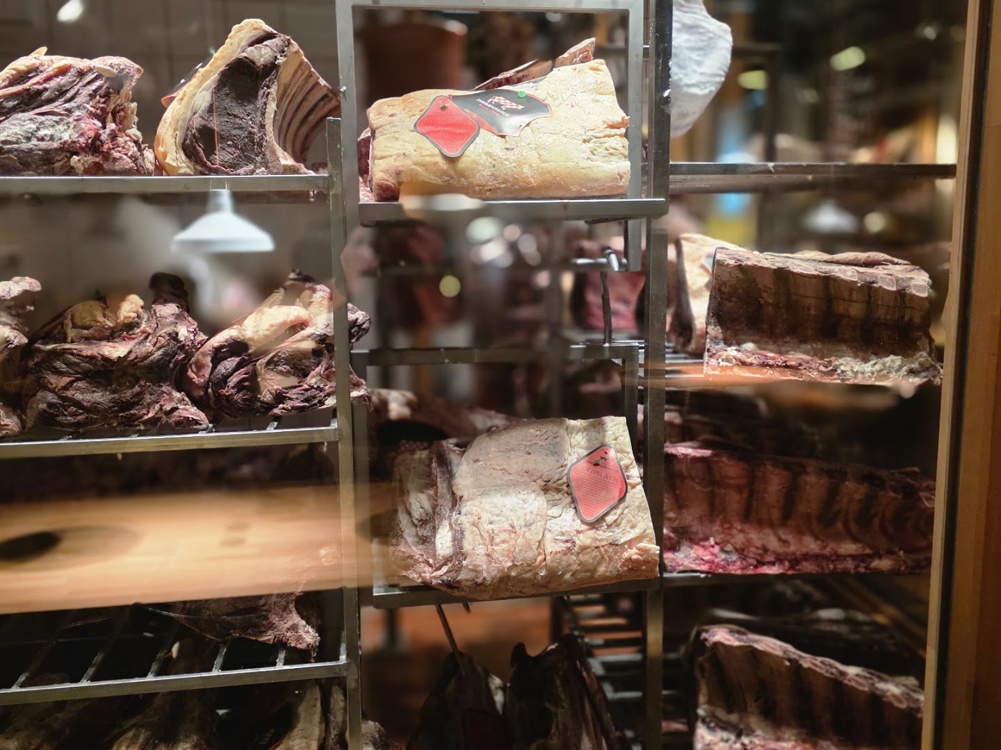 Carcasse: high quality meat display photo