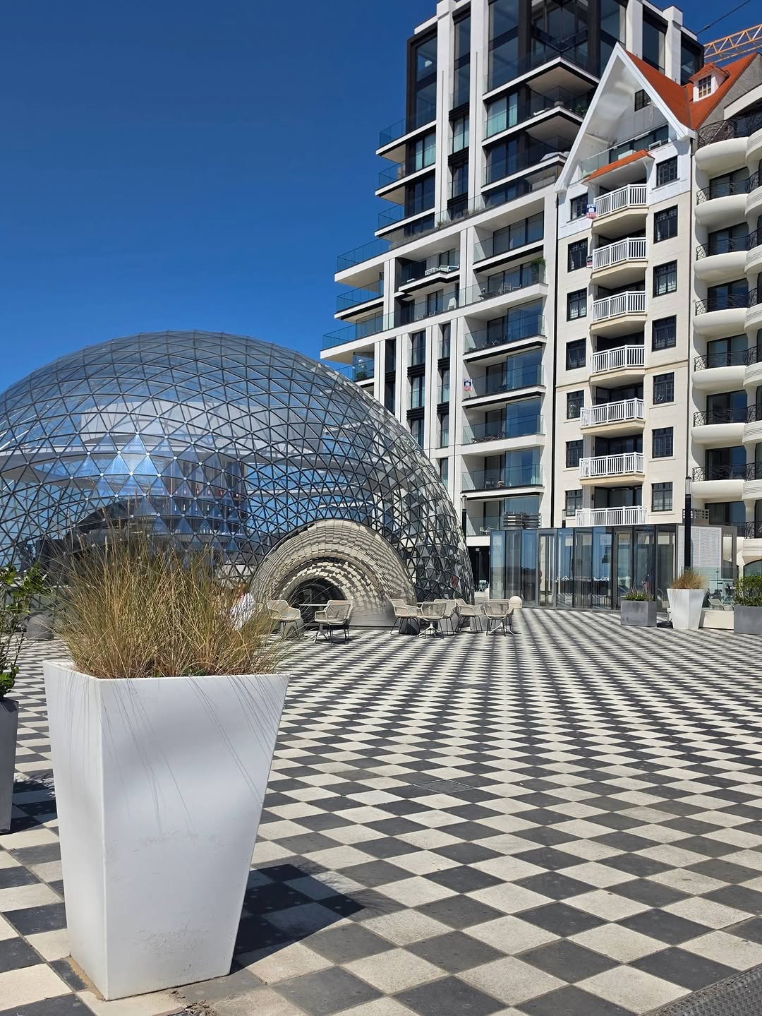The Sphere: clear exterior shot of venue