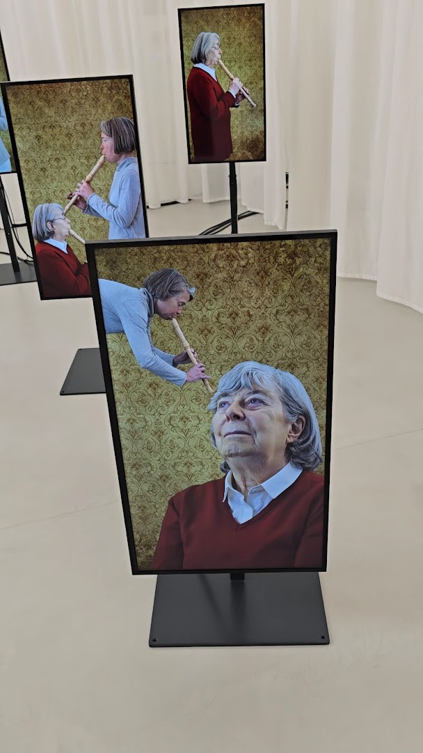 Abby Kortrijk: an art exhibition display