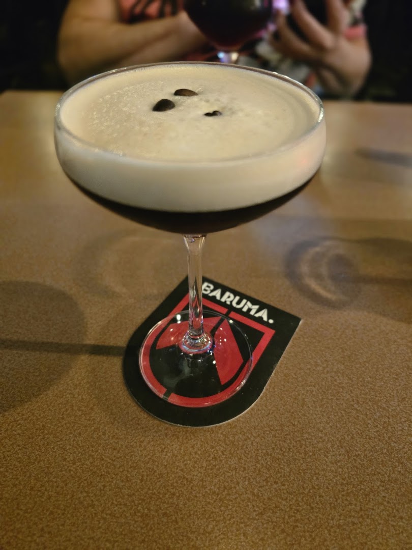 Baruma: appetizing photo of signature cocktail