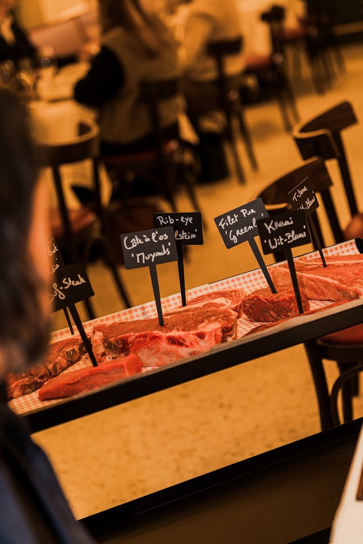 BUF: appetizing display of raw meat