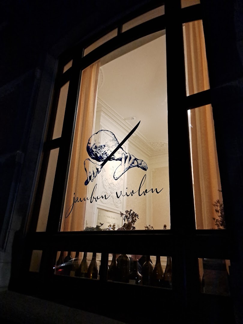 Jambon Violon: attractive, clear shot of branding