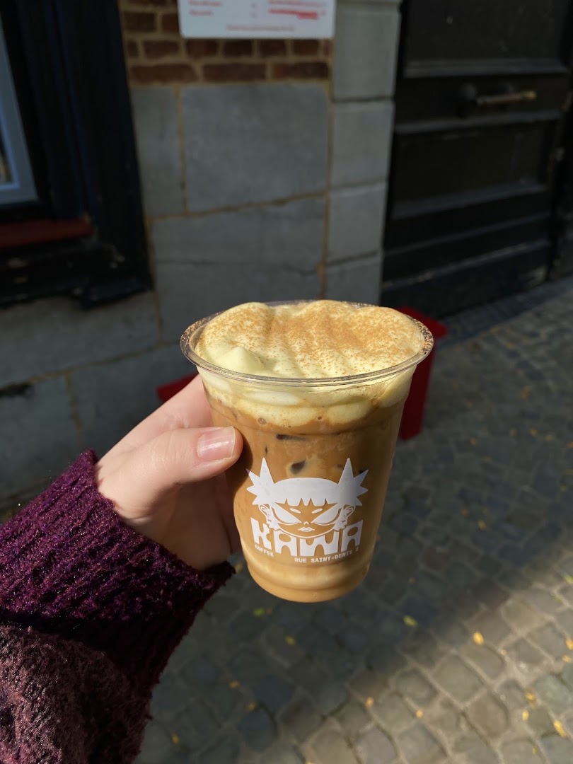 Kawa: appetizing product shot of drink