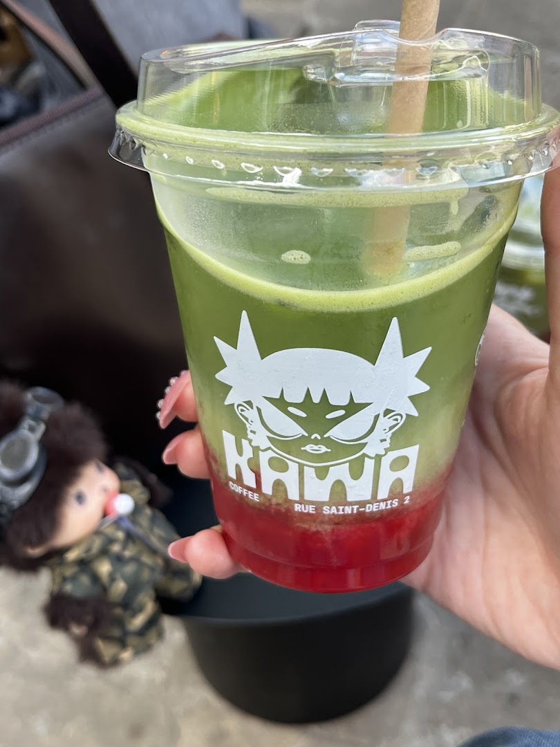 Kawa: clear photo of venue drink