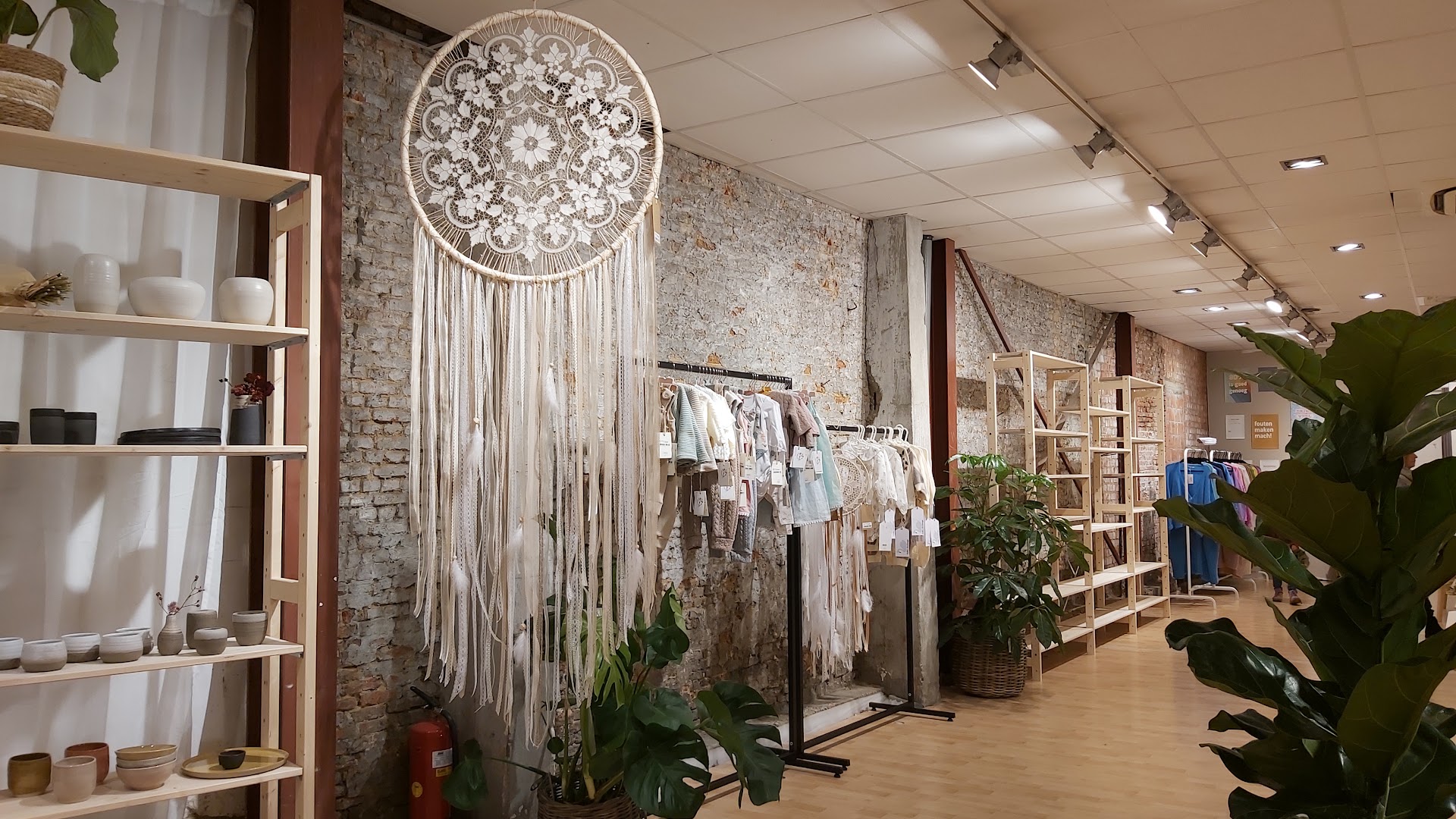 Jacob's Conceptstore: attractive shop interior and display