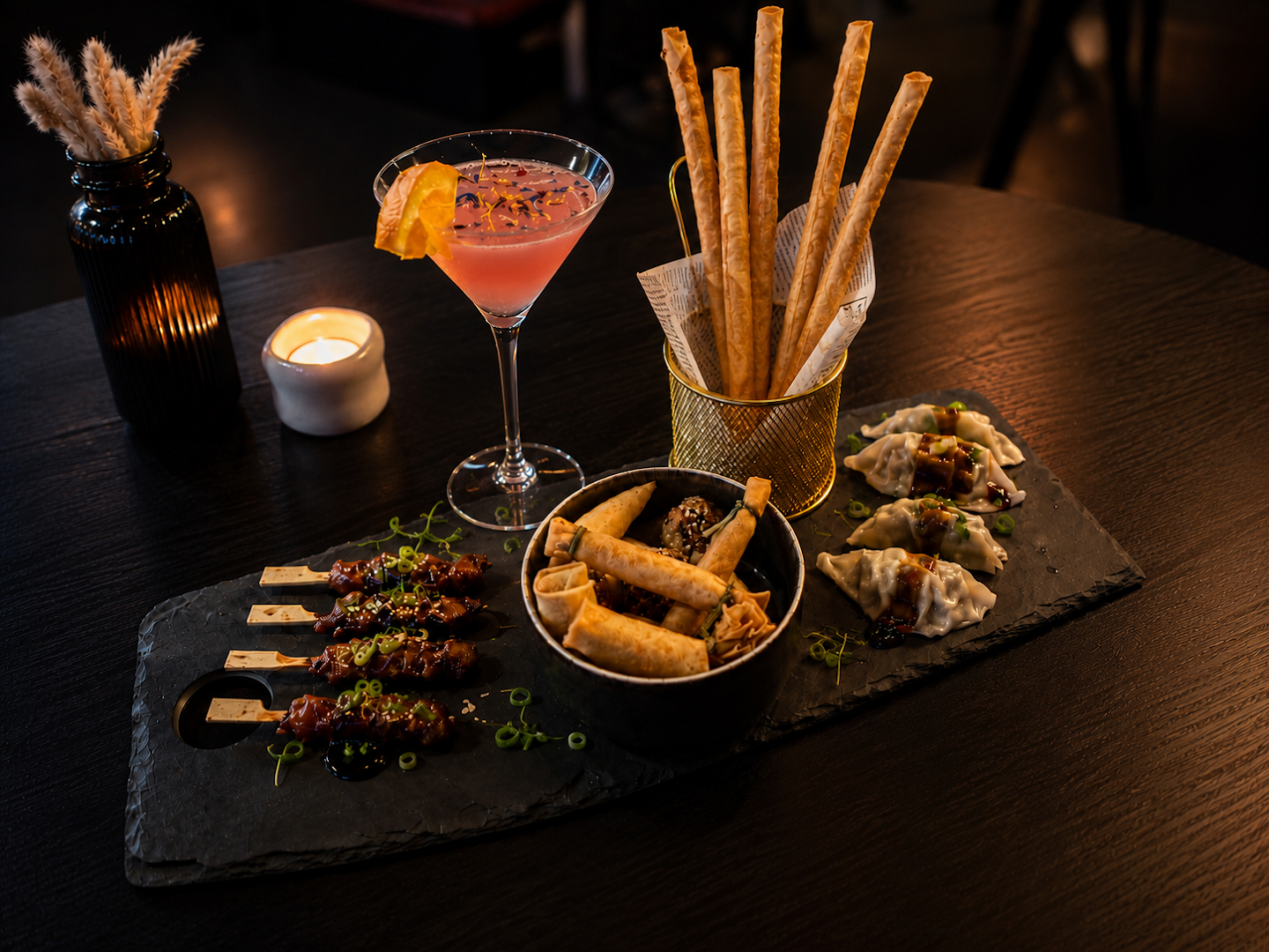 Ocho Lounge: professional, high-quality food photography