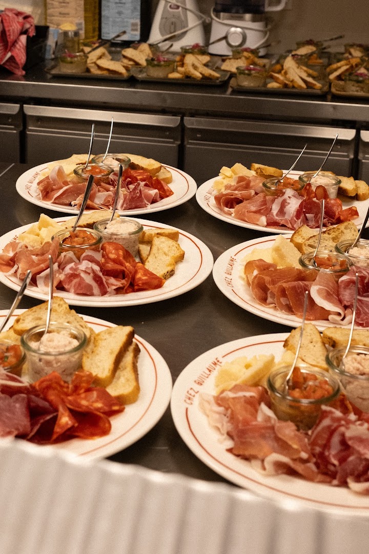 Chez Guillaume: appetizing food presentation at restaurant