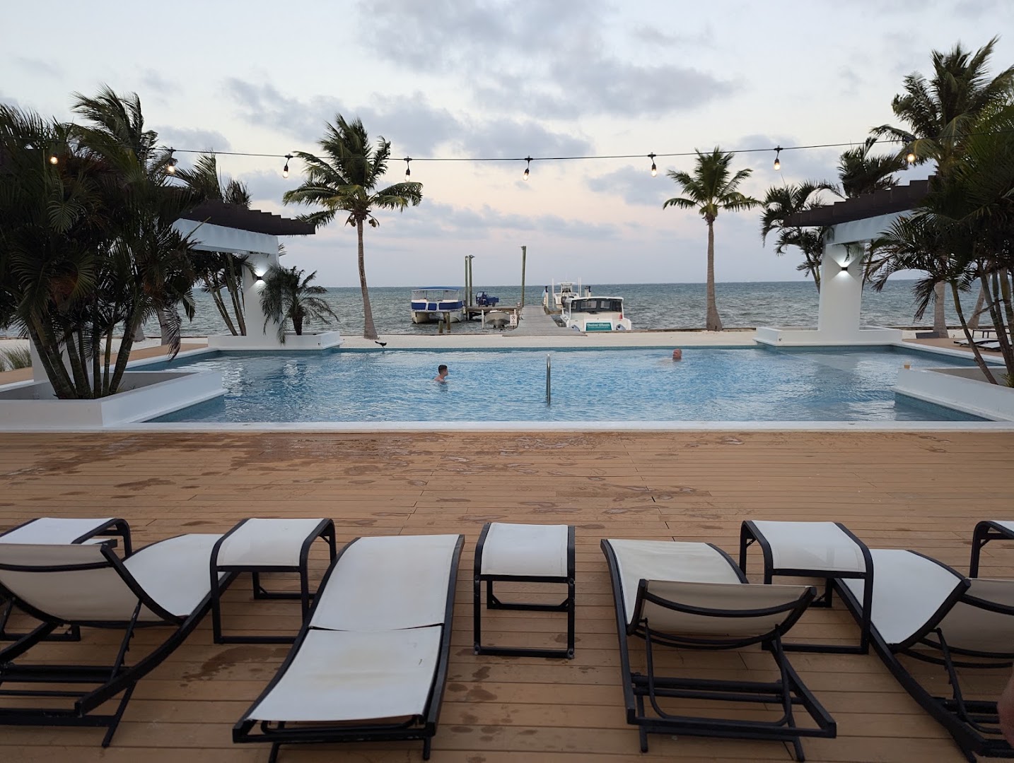Lotus: beautiful restaurant terrace and view
