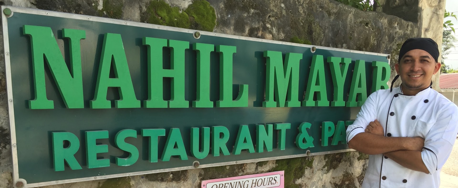 Nahil Mayab Restaurant & Patio: professional staff photo with signage